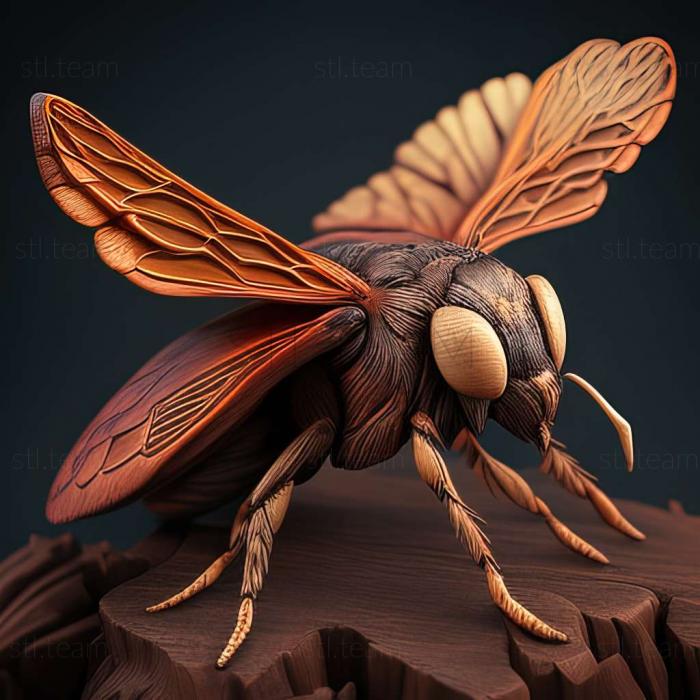 3D модель Opomyzidae (STL)